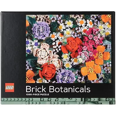 Chronicle Books LEGO Brick Botanicals 1000 Piece Puzzle NEW IN STOCK • $47.85