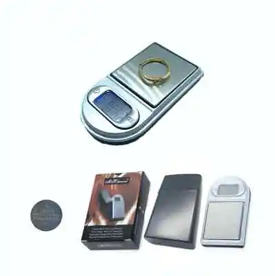 0.01g X 200g Gram Mini Digital Pocket  Lighter  Scale Jewelry Diamond Weight • $8.99