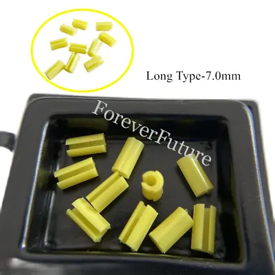 $20.02 • Buy Dental Rider Female Yellow Riders Fits Hader Bar Attachment Implant Long 7mm