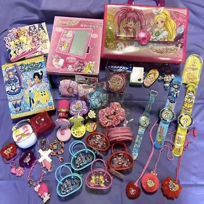 Pretty Cure Goods Drawing Bag Mirror Clock Accessory Memo Pad Bulk Set Lot • $108.24
