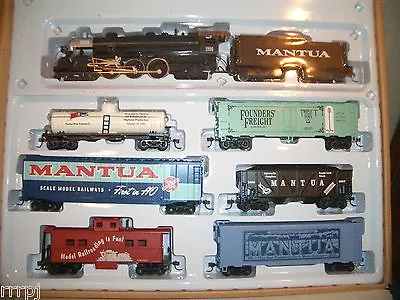 Ho Mantua  Collectible Set 4-6-2 Pacific Steam Loco 75th Anniversay Express  • $350