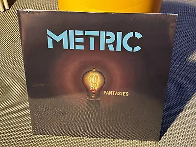 Metric FANTASIES Vinyl Limited Edition - Milky Clear With Black Splatter LP New • $28