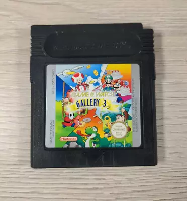 Game & Watch Gallery 3 Nintendo Game Boy Color Game Cartridge Only • £9.95