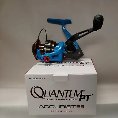Quantum Pt Accurist S3 30 Atb30spt 5.2:1 Spinning Reel Titanium  Bail Maxcast 7b • $79