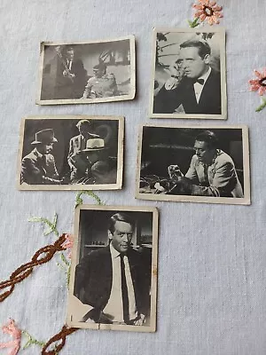 Danger Man John Drake Somportex Trade Cards  X 5 Vintage • £0.99