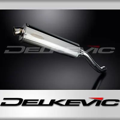 Kawasaki Z750 2004-2006 Delkevic Slip On 18  Oval Stainless Exhaust Muffler Kit • $269.99