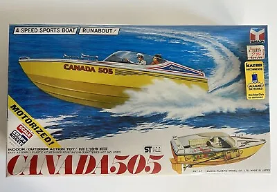 Yamada Canada 505 Action Runabout Kit Motorized Boat SB 800-2 NIB SEALED • $59.99
