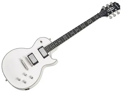 Epiphone Jerry Cantrell Prophecy Les Paul Custom Bone White Electric Guitar • $1175.49