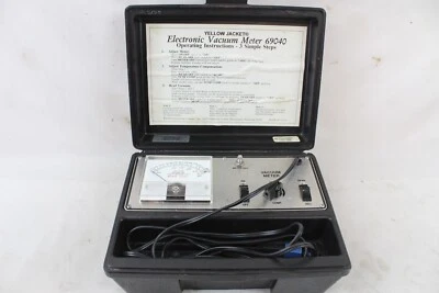 $49.99 • Buy Ritchie Engineering 69040 Yellow Jacket Electronic Vacuum Meter 62B