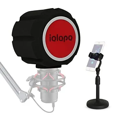 Pop Filter For MicProfessional Eyeball Microphone Isolation Shield Acoustic... • $40.96