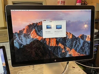 £9.99 • Buy Apple Cinema Display LED (24-Inch)  A1267 Thunderbolt Monitor