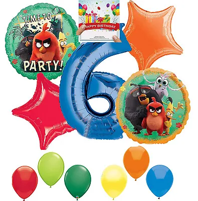 Angry Birds 2 Party Supplies Balloon Decoration Bundle For 6th  Birthday • $17.99