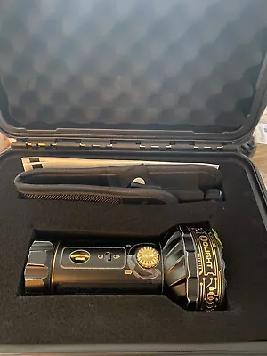 SOLD OUT! Olight Marauder Mini Golden Black Rechargeable With Case 7000 Lumen • $180