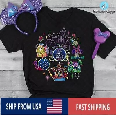 $21.99 • Buy Main Street Electrical Parade Shirt, Disney Family Vacation Shirt