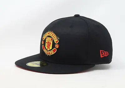 New Era 59Fifty Men's Cap Manchester United Football Club Soccer Fitted Hat • $51