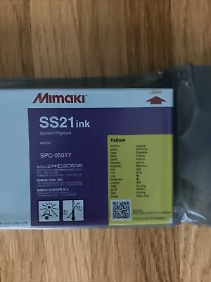 Mimaki Ss21 440ml Printer Inks Yellow Exp 08.23 • $59.99