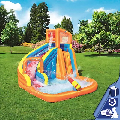 Bestway H2OGO Inflatable Kids Mega Bouncy Castle Water Park Pool Slide Water Gun • $5323.30