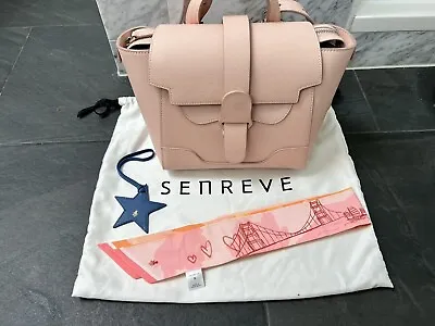 Senreve Mini Maestra Handbag Backpack Light Pink Blush Crossbody • $495