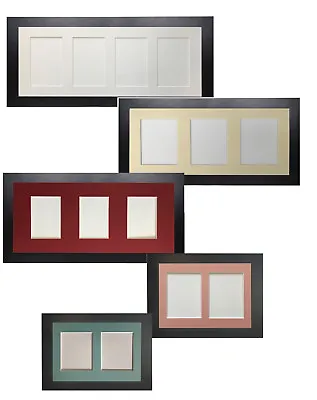 £9 • Buy Framed Collage Multi Aperture Mounts Picture Photo Frames 7x5 6x4 5x3.5 4x3 Inch