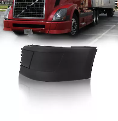 Volvo VNL 2004-2015 Driver Side Extension Corner Bumper W/out Fog Light Hole • $142.09