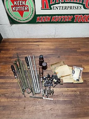 K992- Lot Of Vintage Gun Cleaning Tools And Parts ESTATE FIND • $20.50