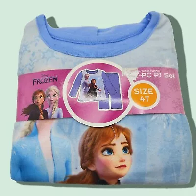NEW Disney Frozen II Elsa Girls 2 Piece Pajama Set  Flannel Size 4T • $5.95