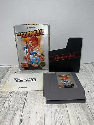 The Goonies II Nintendo (NES) Complete In Box Used In Good Condition • $45