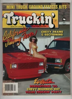 Truckin' Mag Chevy Frame C-Sectioning & California Fever April 1987 041621nonr • $14.29