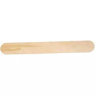 50 Wooden 20cm X 2.5cm Big Lollipop Sticks Flat Ice Lolly Design Make Kids Craft • £7.99