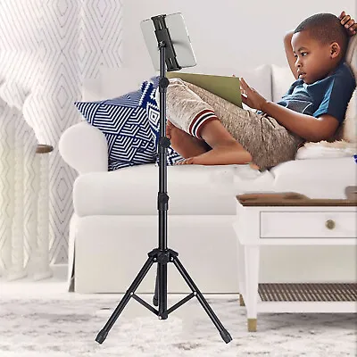Adjustable Stable Tripod Floor Stand Tablet Phone Holder Support For 4.7-12.9  • £16.96