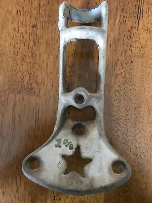 Vintage Cast Iron Flag Pole Holder Bracket 1 3/8” Star Wall Mount Early 1900's • $33.99