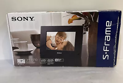 Sony DPF-D710 S-Frame 8  Digital Picture Frame-New • $79.99