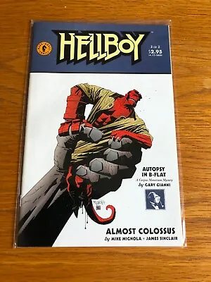 Hellboy Almost Colossus 2. Nm- Cond. 1997. Dark Horse. Mike Mignola • £5.50