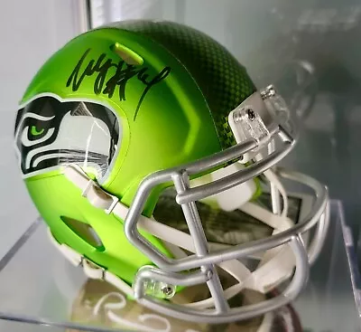 Marshawn Lynch True Blaze (rare) Mini Helmet Signed With Millcreek Sports • $350