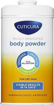 New Cuticura Mildly Medicated Talcum Powder Body 150g • £3.42