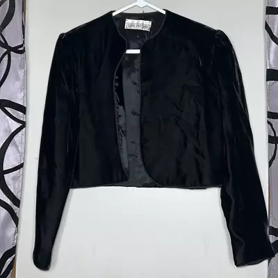 Claire Pritchard Vintage Velvet Bolero Jacket Size Small • $30