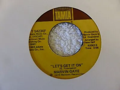 Marvin Gaye Let's Get It On  1973 Tamla T-54234f Very Good Plus • £6.95