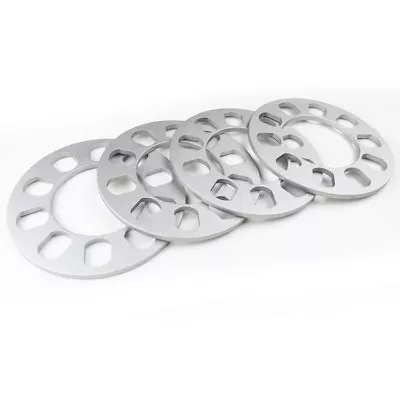 4 Wheel Spacers For 5 X 100 108 110  112 114.3mm Bolt Patterns 1/4  Thick • $23.99