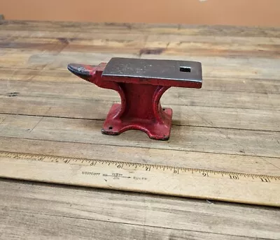 Vintage Jewelers Anvil Original Paint Metalworking Tools 5½ X 1¾ X2¾  Tall  • $0.99