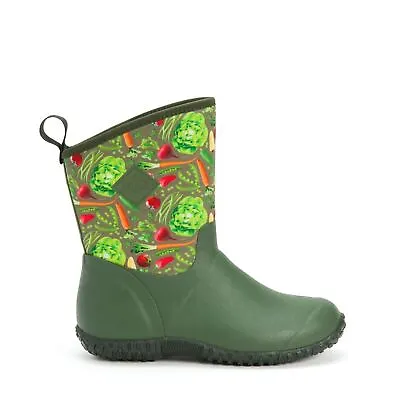 £120 • Buy Muck Boots Muckster II Mid Green Ladies Rubber/Neoprene Wellingtons