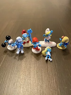 Smurf’s Figures Vintage Toy Bundle Lot • $10.95