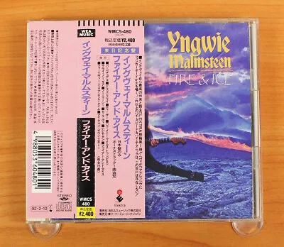 Yngwie Malmsteen - Fire & Ice CD (Japan 1992 Elektra) WMC5-480 • $31.45