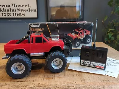 NIKKO REMOTE CONTROL VEHICLE 1983 Ford Ranger 4WD Boxed  - TESTED WORKING • £39.99