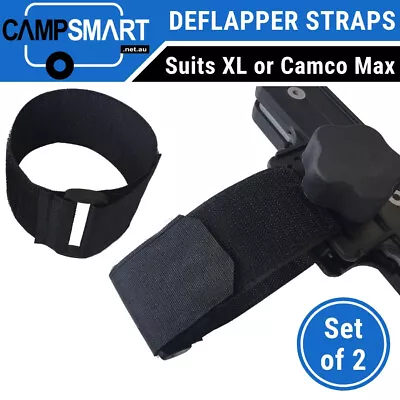 Replacement Straps For XL Or Camco Max Caravan Deflappers De Flappers Deflapper • $10.95