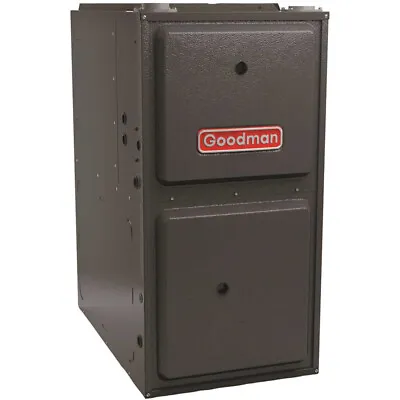 Goodman 80000 BTU Single-Stage Multi-Speed Gas Forced Air Furnace 80%  Low NOx • $1100