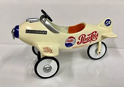 Pepsi-Cola Die-Cast Metal 1990s Golden Wheel Die Casting Pedal Plane • $11.95