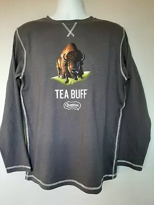 CELESTIAL SEASONINGS  Tea Buff  T-Shirt--Long Sleeve • $9.95