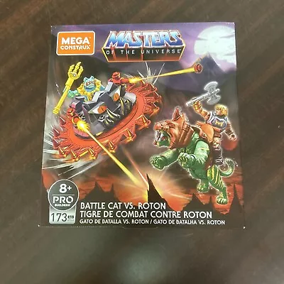 Masters Of The Universe Mega Construx He-Man Battle Cat Vs Roton MOTU Free Ship • $14.99