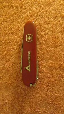 Vintage Victorinox Red Camping Swiss Army Utility Knife • $19.99