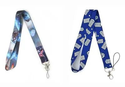 $6.95 • Buy DOCTOR WHO Lanyards ~11th Dr Tardis Phone BRITISH TV Show~ID Keychain Neck Strap